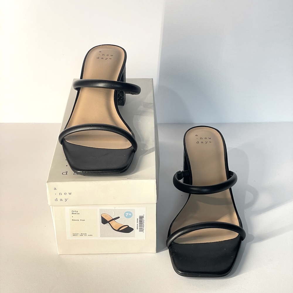 A New Day Black Women's Sandals
Size 7.5